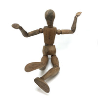 C. 1920s-30s  Artist's Mannequin, Japan, Freed of Stand