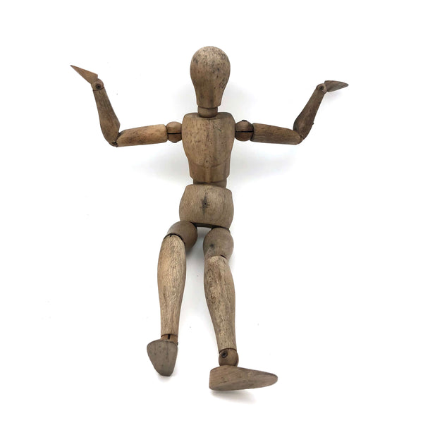 C. 1920s-30s  Artist's Mannequin, Japan, Freed of Stand