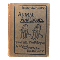 Animal Analogues by Robert Williams Wood, 1908 First Edition