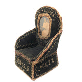 Gardner B. Jolley's Very Tender Sewing Box Chair for Mother, with Portrait, 1914