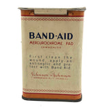 Early Band-Aid Tin with Red Cross