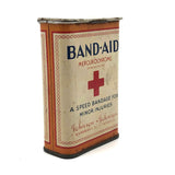 Early Band-Aid Tin with Red Cross