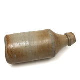 Drunken! Civil War Era Crooked Neck Knickerbocker NYC Stoneware Beer Bottle