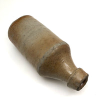 Drunken! Civil War Era Crooked Neck Knickerbocker NYC Stoneware Beer Bottle