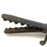 Fabulous Iron Folk Art Crocodile with File Body