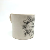 For Learning, Very Scarce and Lovely c. 1820s Pearlware Transferware Child's Mug (Two Small Chips)