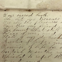 Dear Sacred Book, Oh Let Me Treasure Thee...Maranda Mowry's 1852 Pocket Bible with Handwritten Inscription