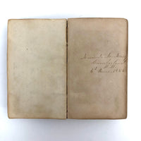 Dear Sacred Book, Oh Let Me Treasure Thee...Maranda Mowry's 1852 Pocket Bible with Handwritten Inscription