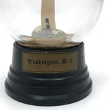 Empty and Forlorn Feeling Heavy Glass Washington Monument Globe