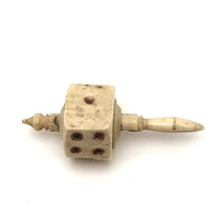 Early 19th Century Bone Dice-type Teetotum