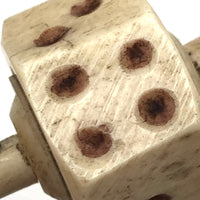 Early 19th Century Bone Dice-type Teetotum