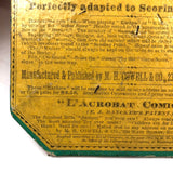 1870s M.H Cowell & Co. "Guiding Star Marker / Infallible Scorer" For Every Game!