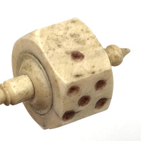 Early 19th Century Bone Dice-type Teetotum