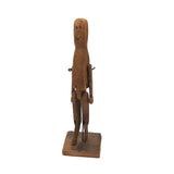 SOLD Carved Articulated Folk Art Figure with Goofy Face