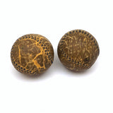 Beautifully Crackled c. Early 20th C. Handmade Balls - SOLD INDIVIDUALLY