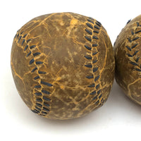 Beautifully Crackled c. Early 20th C. Handmade Balls - SOLD INDIVIDUALLY