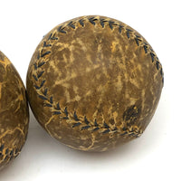 Beautifully Crackled c. Early 20th C. Handmade Balls - SOLD INDIVIDUALLY