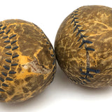 Beautifully Crackled c. Early 20th C. Handmade Balls - SOLD INDIVIDUALLY