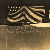 Make Every Moment Count: RPPC of Union Hall with Chalkboard Drawings