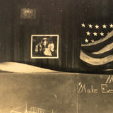 Make Every Moment Count: RPPC of Union Hall with Chalkboard Drawings