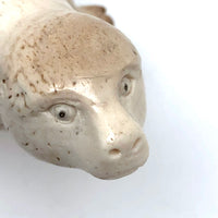 Intense and Otherwordly Presumed Antique Inuit Carving of Seal