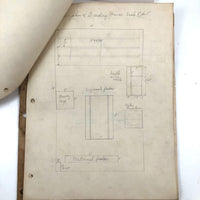 Poultry Husbandry! PA Student School Report with Three Charming Annotated Pages of Feather Samples