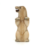 Inuit Eskimo Carved Tusk Standing Polar Bear