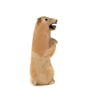 Inuit Eskimo Carved Tusk Standing Polar Bear