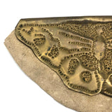 Embossed Brass Butterfly Pen Wipe