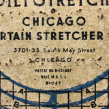 Graphically Satisfying and Creatively Useful Chicago Curtain Stretcher Co. Hostess Doily Stretcher