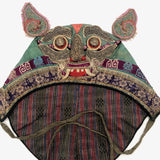 SOLD Wonderful Hand-Embroidered Chinese Festival Tiger Hat (Hu Tou Mao)