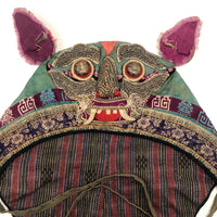 SOLD Wonderful Hand-Embroidered Chinese Festival Tiger Hat (Hu Tou Mao)