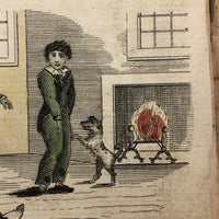 Early Lessons in Six Volumes, Very Charming, Scarce Set of 1820s Children's Books by Maria Edgeworth  with Marvelous Hand-colored Engravings