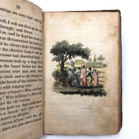 Early Lessons in Six Volumes, Very Charming, Scarce Set of 1820s Children's Books by Maria Edgeworth  with Marvelous Hand-colored Engravings