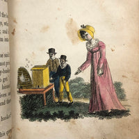 Early Lessons in Six Volumes, Very Charming, Scarce Set of 1820s Children's Books by Maria Edgeworth  with Marvelous Hand-colored Engravings