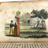 Early Lessons in Six Volumes, Very Charming, Scarce Set of 1820s Children's Books by Maria Edgeworth  with Marvelous Hand-colored Engravings