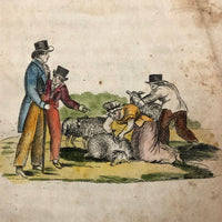 Early Lessons in Six Volumes, Very Charming, Scarce Set of 1820s Children's Books by Maria Edgeworth  with Marvelous Hand-colored Engravings