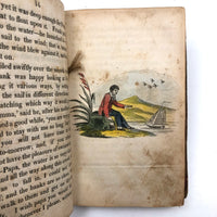 Early Lessons in Six Volumes, Very Charming, Scarce Set of 1820s Children's Books by Maria Edgeworth  with Marvelous Hand-colored Engravings