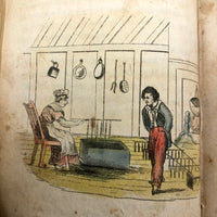 Early Lessons in Six Volumes, Very Charming, Scarce Set of 1820s Children's Books by Maria Edgeworth  with Marvelous Hand-colored Engravings