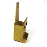 Yellow Cat Vintage Folk Art Match Holder (Roughness to to Bottom Edge)