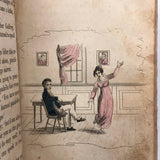 Early Lessons in Six Volumes, Very Charming, Scarce Set of 1820s Children's Books by Maria Edgeworth  with Marvelous Hand-colored Engravings