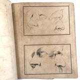 Ultra Scarce 1818 Edition, H. Williams' Elements of Drawing, Copper Engravings on Laid (Three Plates Lost)