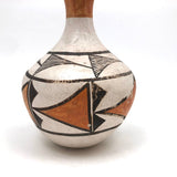 Nice c. 1930 Acoma Pueblo Vase with Long Neck