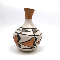 Nice c. 1930 Acoma Pueblo Vase with Long Neck