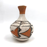 Nice c. 1930 Acoma Pueblo Vase with Long Neck