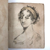 Ultra Scarce 1818 Edition, H. Williams' Elements of Drawing, Copper Engravings on Laid (Three Plates Lost)