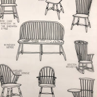 SOLD Furniture Styles Antique to 1950, Interior Design School Portfolio of Drawings