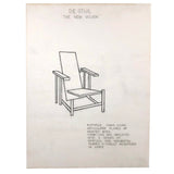 SOLD Furniture Styles Antique to 1950, Interior Design School Portfolio of Drawings