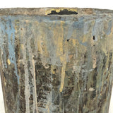 Beautiful Old Drip Encrusted Paint Bucket with Lyrical Wire Handle