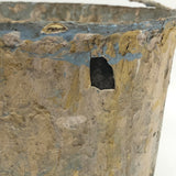 Beautiful Old Drip Encrusted Paint Bucket with Lyrical Wire Handle